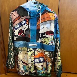 Members Only Rugrats Print Hoodie**see size info